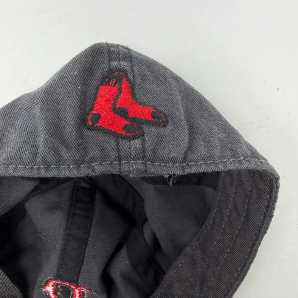 Boston Red Sox Hat Unisex Small Gray MLB Baseball Franchise EUC '47 Brand
